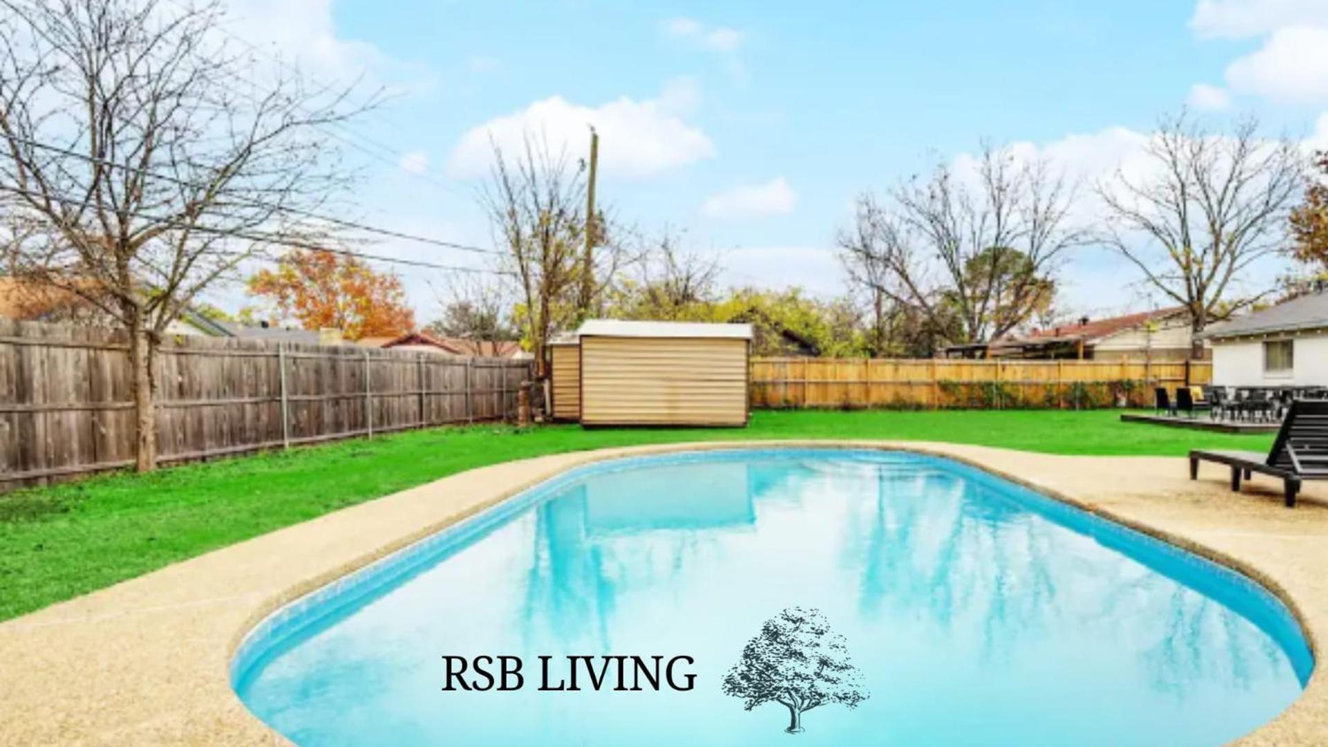 Upscale 3Br 2Ba Cozy Holiday Home With Pool & Grill North Richland Hills Kültér fotó