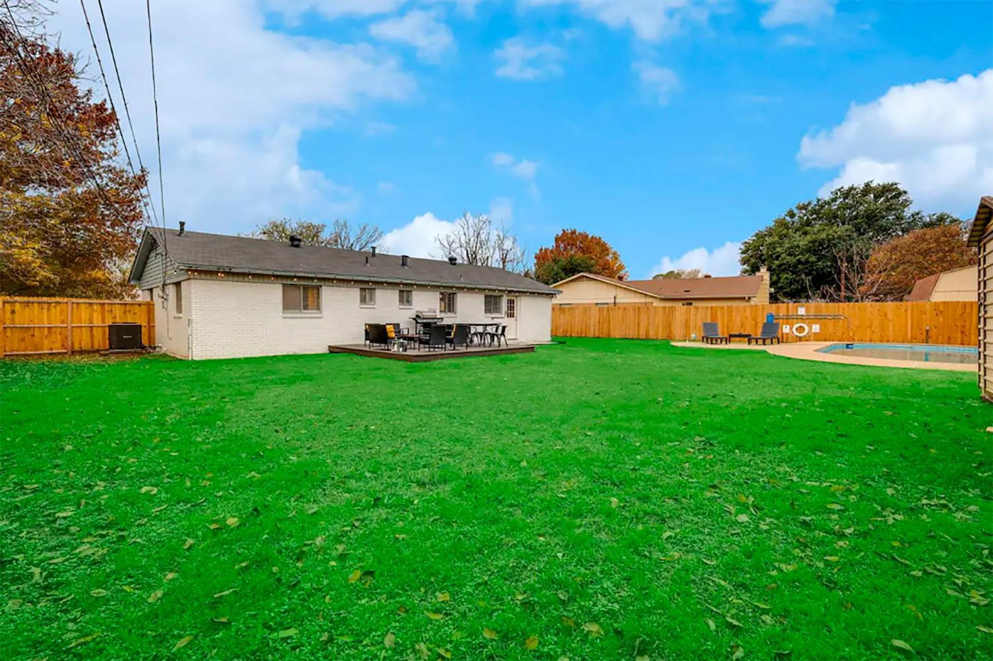 Upscale 3Br 2Ba Cozy Holiday Home With Pool & Grill North Richland Hills Kültér fotó
