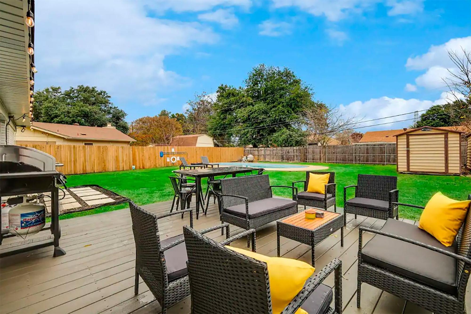Upscale 3Br 2Ba Cozy Holiday Home With Pool & Grill North Richland Hills Kültér fotó
