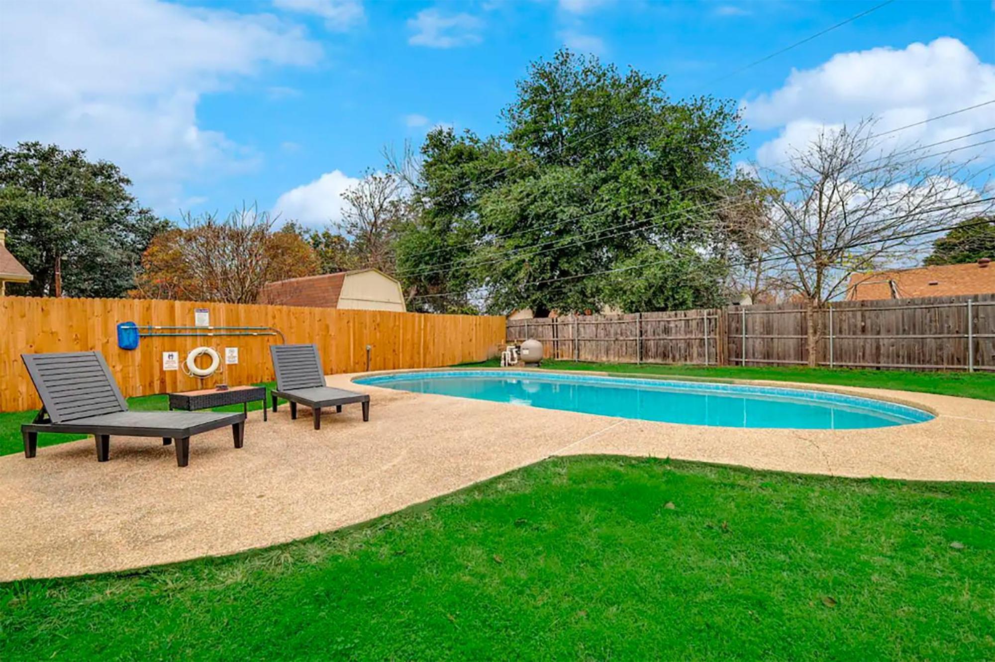 Upscale 3Br 2Ba Cozy Holiday Home With Pool & Grill North Richland Hills Kültér fotó