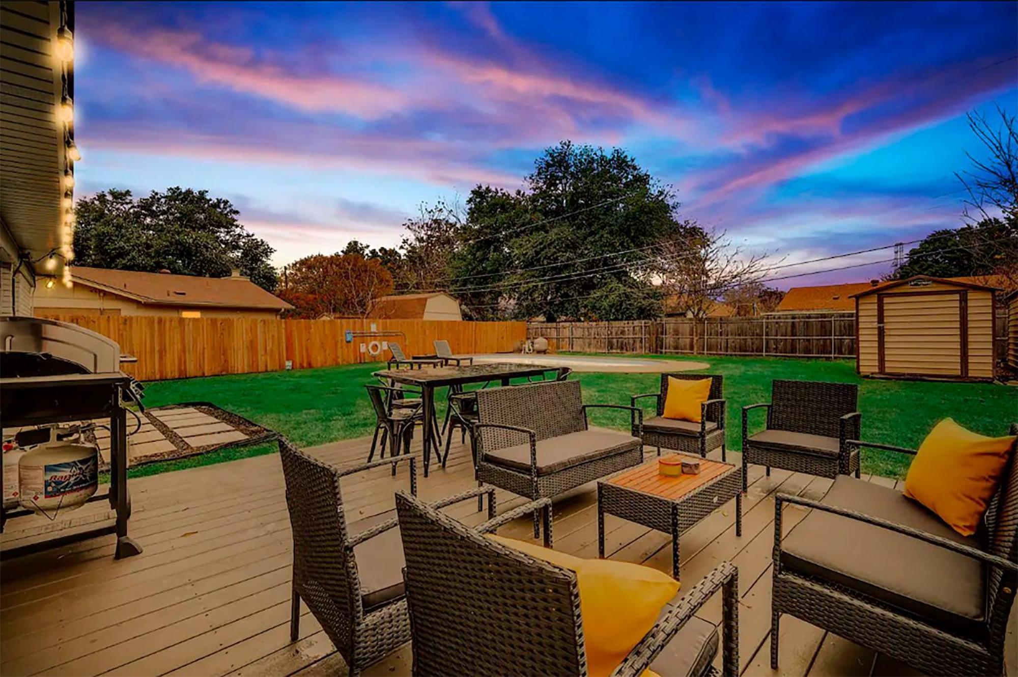 Upscale 3Br 2Ba Cozy Holiday Home With Pool & Grill North Richland Hills Kültér fotó
